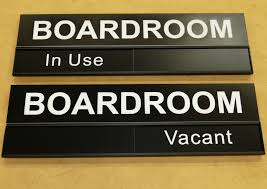 Boardroom Sign Showing Room Status Choose Name Of Rooom Colour Options And Status Wording You Require Room Signs Door Signs Names