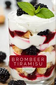 Brombeer Tiramisu Einfacher Nachtisch Lebensmittel Essen Brombeeren Rezepte