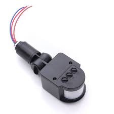 The black lead connects to the incoming hot wire that supplies the power to the switch. Buy Outdoor 140 Degree Security Pir Motion Movement Sensor Detector Switch Bazaargadgets Com