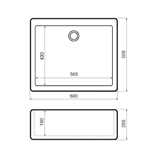For those desiring a white farm sink, the white fireclay would be a good choice of material. Villeroy Boch Farmhouse 60 Belfast Sink Sinks Taps Com