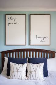 Featuring flowers with soothing grey color will give your bedroom an exceptional look. Choose Your Love Love Your Choice 3 X2 Sign Pair Joyfully Said Signs Master Bedroom Over The Bed W Bedroom Layouts Bedroom Design Stylish Bedroom Design