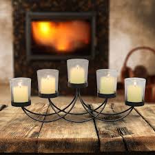 A wide variety of black metal candle holders options are available to you, such as use, material, and occasion. Briarwood Black Metal Votive Candelabra Decorative Candle Centerpiece Elegant Candle Holders Centerpiece For Weddings Parties Dining Table And Mantel Amazon Co Uk Kitchen Home