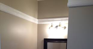 Lightly mark the bottom of the chair rail every 3 ft. Learn How To Break Up Tall Walls By Installing Chair Rail By Mark J Donovan This Weekend I Installed Chair Rail In A Pow Chair Rail High Chair Rail Tall Walls