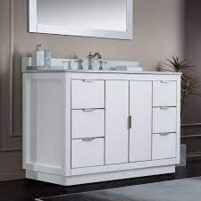 Solid Wood Bath Vanities Side Cabinet