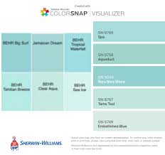 I Found These Colors With Colorsnap Visualizer For Iphone By Sherwin Williams Spa Sw 6765 Aquedu Tiffany Blue Paint Light Teal Paint Paint Colors For Home