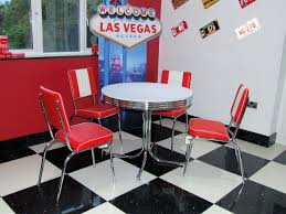 American 50s Diner Furniture 4 Red Chairs Furniture Red Chair Chair