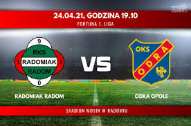 It achieved 2nd place in the 3rd division in season 2003/2004 and was promoted to the 2nd division in. Radomiak Radom Odra Opole Relacja Live