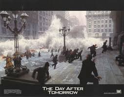 The Day After Tomorrow Original 11x14 Lobby Card Tidal Wave NYC Library  2004 | eBay