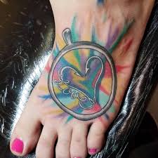 Again, foot is the best place to get weird tattoos and here is boar and hen tattoo design on foot. Foot Tattoo Ideas Chhory