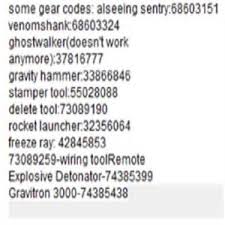We have a collection of active codes that you can use on roblox boombox island and. Roblox Boombox Gear Code Id