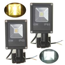 Glw 10w white led flood. 12v 10w Pir Motion Sensor Led Flood Light Ip65 Warm Cold White Light Sale Banggood Com Arrival Notice Arrival Notice
