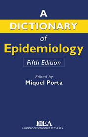 dicionario de epidemiologia