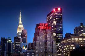 The New Yorker Hotel Features Spectacular New York City Views Art Deco Architecture Unmatched Ameniti New York Hotels Midtown Manhattan Hotels The New Yorker