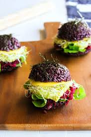18 Black Rice Recipes That Will Make You Crave The Forbidden Grain Sushi Burger Sushi Recipes Black Rice Recipe