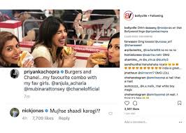 Priyanka chopra and nick jonas are dating and it's the summer 2018 romance we never knew we needed and definitely don't deserve. Peecee Leaves An Adorable Comment On Nick Jonas Latest Instagram Post Read It Here