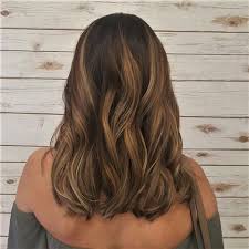 Warm Caramel Honey Balayage On Shoulder Length Hair Short Hair Balayage Honey Balayage Ombre Hair Blonde