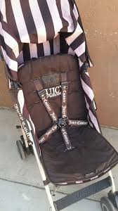 Maclaren Juicy Couture Brown Umbrella Single Seat Stroller Juicy Couture Stroller Maclaren