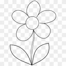 Discover 100s of free coloring pages! Flower Daisy Spring Outline Png Image Easy Flower Colouring Pages Transparent Png 915x1280 2373606 Pngfind
