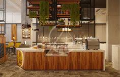 Kim Cafe Industrial Coffee House Design Jeddah Saudi Arabia Cas In 2020 Coffee House Design House Design Industrial Interior Design