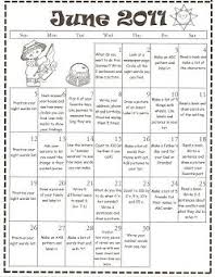 Little Warriors Summer Homework Calendars For Kindergarten Homework Calendar Summer Homework Holiday Homework