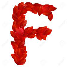 Download f alphabet stock photos. Letter F Of Alphabet Made From Red Petals Royalty Free Svg Cliparts Vectors And Stock Illustration Image 19596719