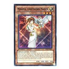 YuGiOh! Minerva, Lightsworn Maiden (SDLI-EN002) 1st Edition - Super Rare -  NM | eBay