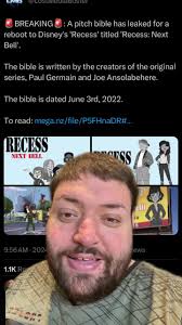 Rebooting Recess without Mikey is blasphemy. #recess #disney #fyp