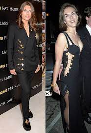 Taking to instagram to share the photo with fans, liz penned: Liz Hurley S Gorgeous Son Damian Wears Safety Pin Versace Look Paying Homage To Mom S Famous Gown Hurley Dress Liz Hurley Dress Hollywood Dress