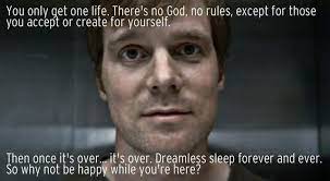 I Just Finished Watching Six Feet Under This Was One Quote Which Really Struck Me Tv Quotes Sleep Forever Best Tv Shows
