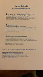 Besonders gut hat mir die gespielte arbeitssituation. Forderfreunde Kita Mathiaskirchplatz Home Facebook