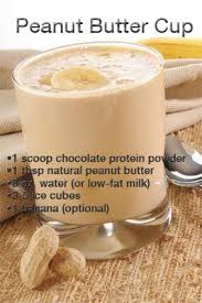 Banana cookies and cream protein shake. Pin By Amber Stephenson On Smoothies Shakes Homemade Protein Shakes Protein Shake Recipes Shake Recipes