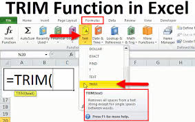 Remove extra spaces to fix a vlookup formula. Trim In Excel Formula Examples How To Use Excel Trim Function