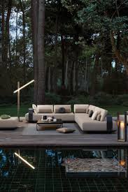 Contemporary Outdoor Designer Luxury Modular L Shaped Sofa Contemporary Outdoor Luxury Garden Furniture Contemporary Outdoor Furniture
