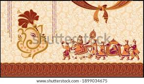 For these traditional weddings, we offer a colorful, ravishing and transnational card. Shutterstock Puzzlepix