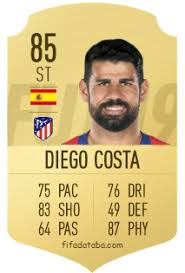 Join the discussion or compare with others! Diego Da Silva Costa Fifa 19 Rating Card Price