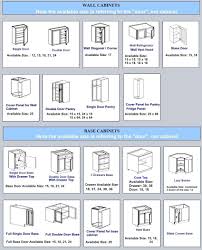 Kitchen Cabinet Sizes Chart Click Here To Kitchen