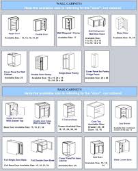 kitchen cabinet sizes chart click here to kitchen