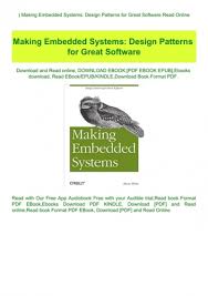 Download Pdf Making Embedded Systems Design Patterns For Great Software Read Online