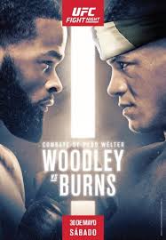 We've had another epic fight night for you direct from jacksonville. Ufc Fight Night Woodley Vs Burns Mma Event Tapology