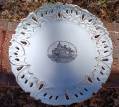 Cherokee County High School Souvenir Plate in Columbus, Kansas
