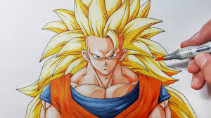 How To Draw Goku Super Saiyan 3 Step By Step Tutorial Youtube Goku Drawing Goku Super Goku Super Saiyan