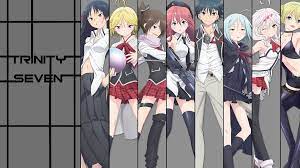 Wallpaper : Trinity Seven, anime girls, Asami Lilith, Kannazuki Arin,  Liselotte Sherlock, Kazama Levi, Kasuga Arata, Yamana Mira, Fudou Akio,  Kurata Yui 1366x768 - Commutata - 1370963 - HD Wallpapers - WallHere