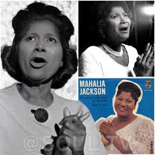 Mahalia Jackson.￼ James Cleveland Mighty clouds of joy Lee Williams Clay  Evans, Shirley Caesar and many more.￼