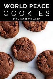 A New Easier Method For Making World Peace Cookies Everyone Loves This Cookie Recipe Made Famous By Dori World Peace Cookies Easy Cookies Dessert Recipes Easy