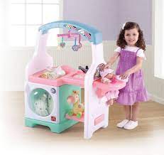 Check out these awesome baby doll bath sets, they are just adorable and your daughter will love playing with these. Little Tikes Baby Doll Nursery Center Swing Bath Table Cheap Online