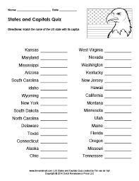 Some of the worksheets for this concept are label the southern states, states and capitals quiz, label the midwestern states, north east states quiz, identifying state capitals, engaging reproducible nonfiction passages about each state, state capitals southeast region. Us States Map Quiz Fill In The Blank