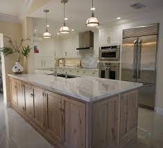 Driftwood cupboards with white backsplash images. White Kitchen With Driftwood Peninsula Home Bunch Interior Design Ideas