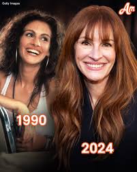 JULIA ROBERTS TURNS 57 TODAY! Still a pretty woman.❤️ Happy Birthday!🎉  Your smile and talent light up the world! 🌟🌟🌟