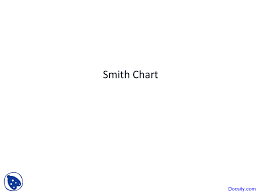 Smith Chart Telecommunications Lecture Slides Docsity