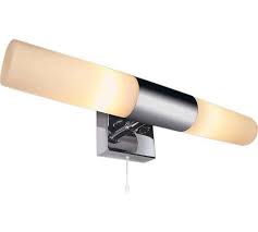Buy Home Bathroom Halogen 2 Light Wall Fitting Silver At Argos Co Uk Visit Argos Co Uk To Shop Online For Wall Ceiling Lights Wall Lights Bathroom Lighting